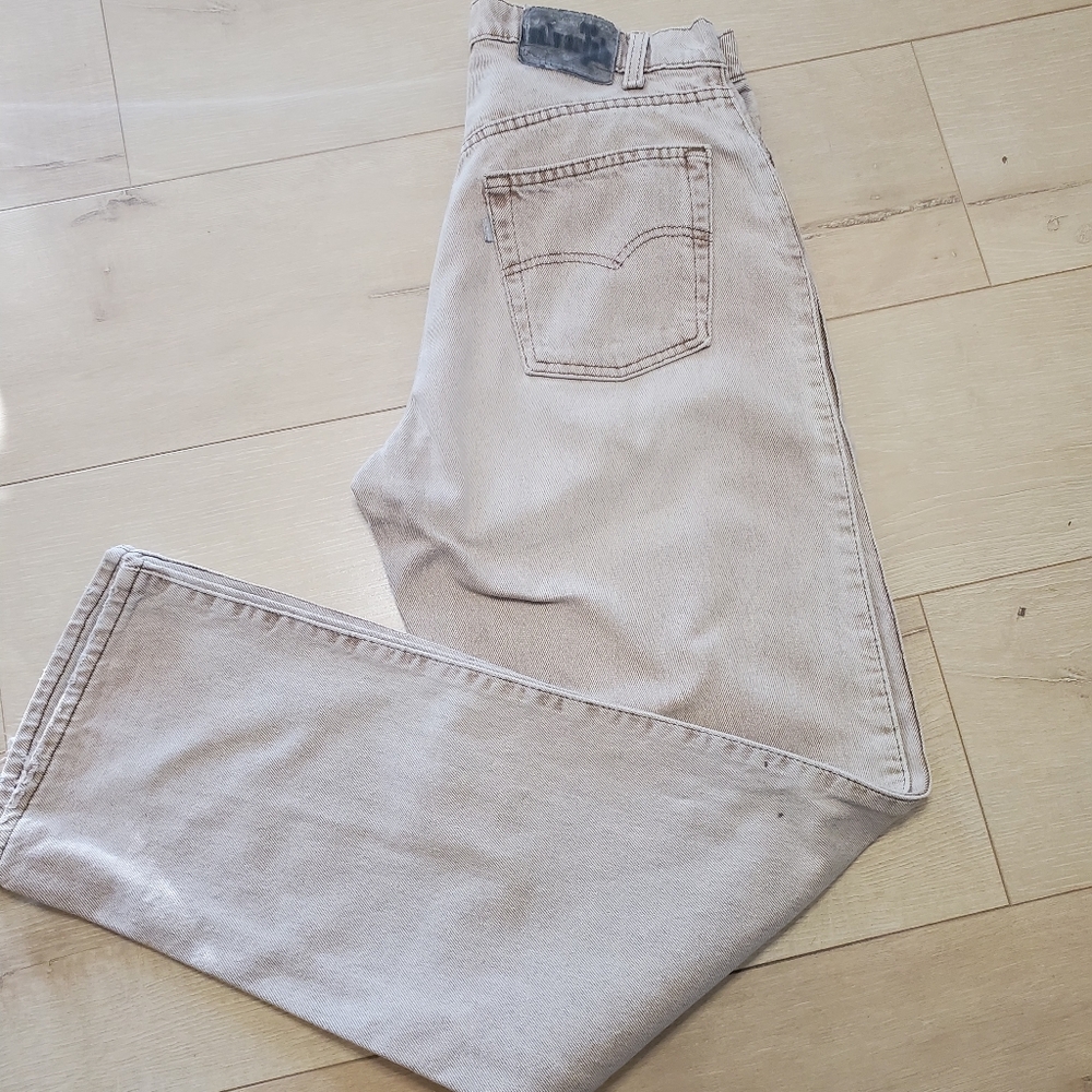 Vintage levis button fly silver tab